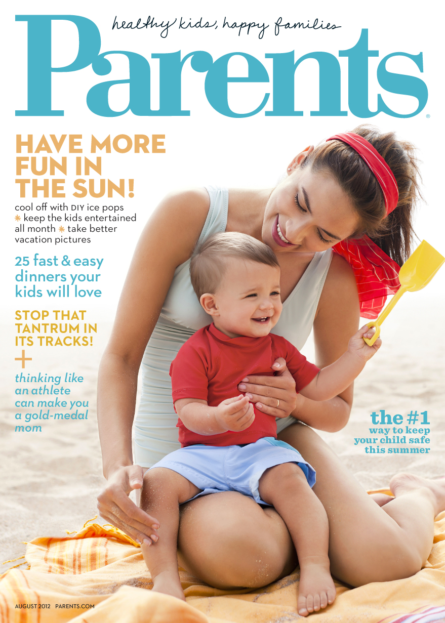 Parents Magazine Cover! August 2012 | AMY POSTLE photography